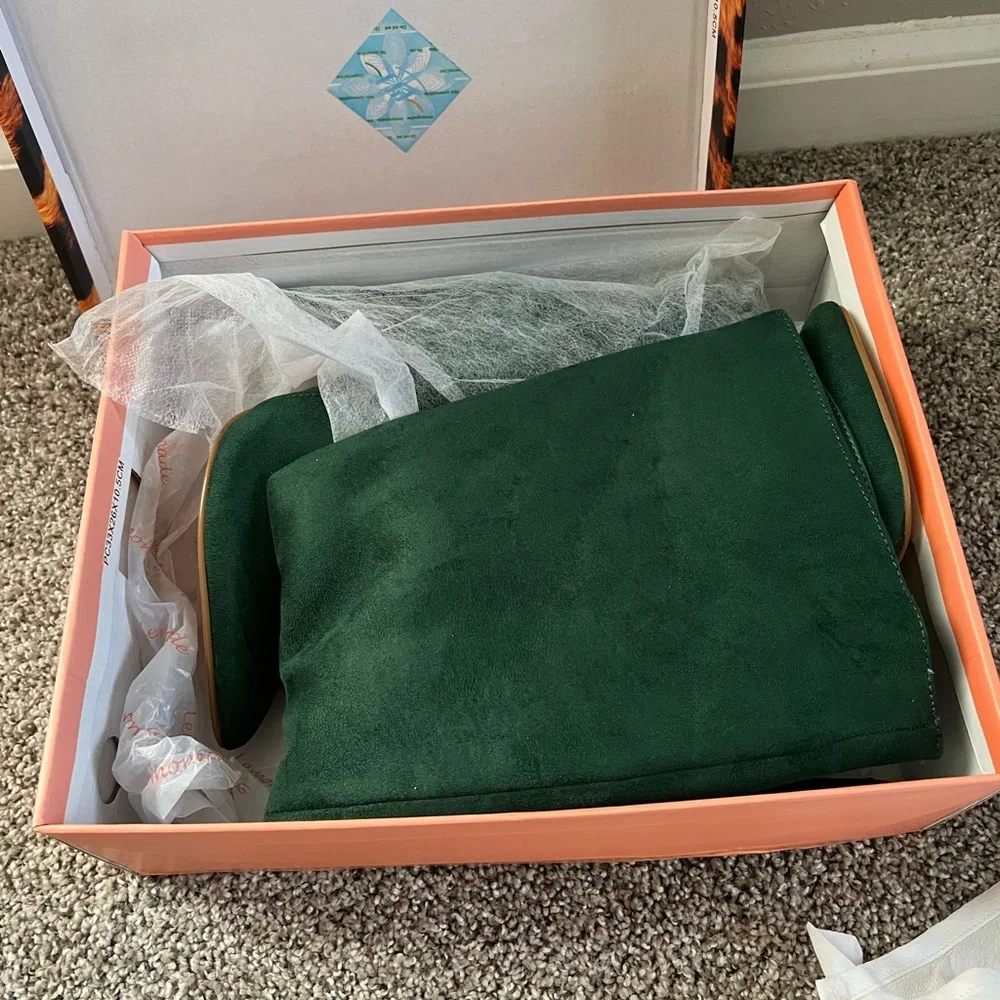 Yoki Over the Knee Green Boots